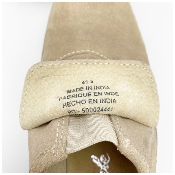 Free People Brady‎ Suede Loafers in Taupe Size 41.5 - Picture 14 of 14